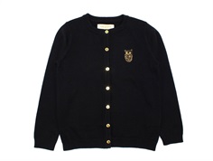 Soft Gallery cardigan Carrie owl jet black